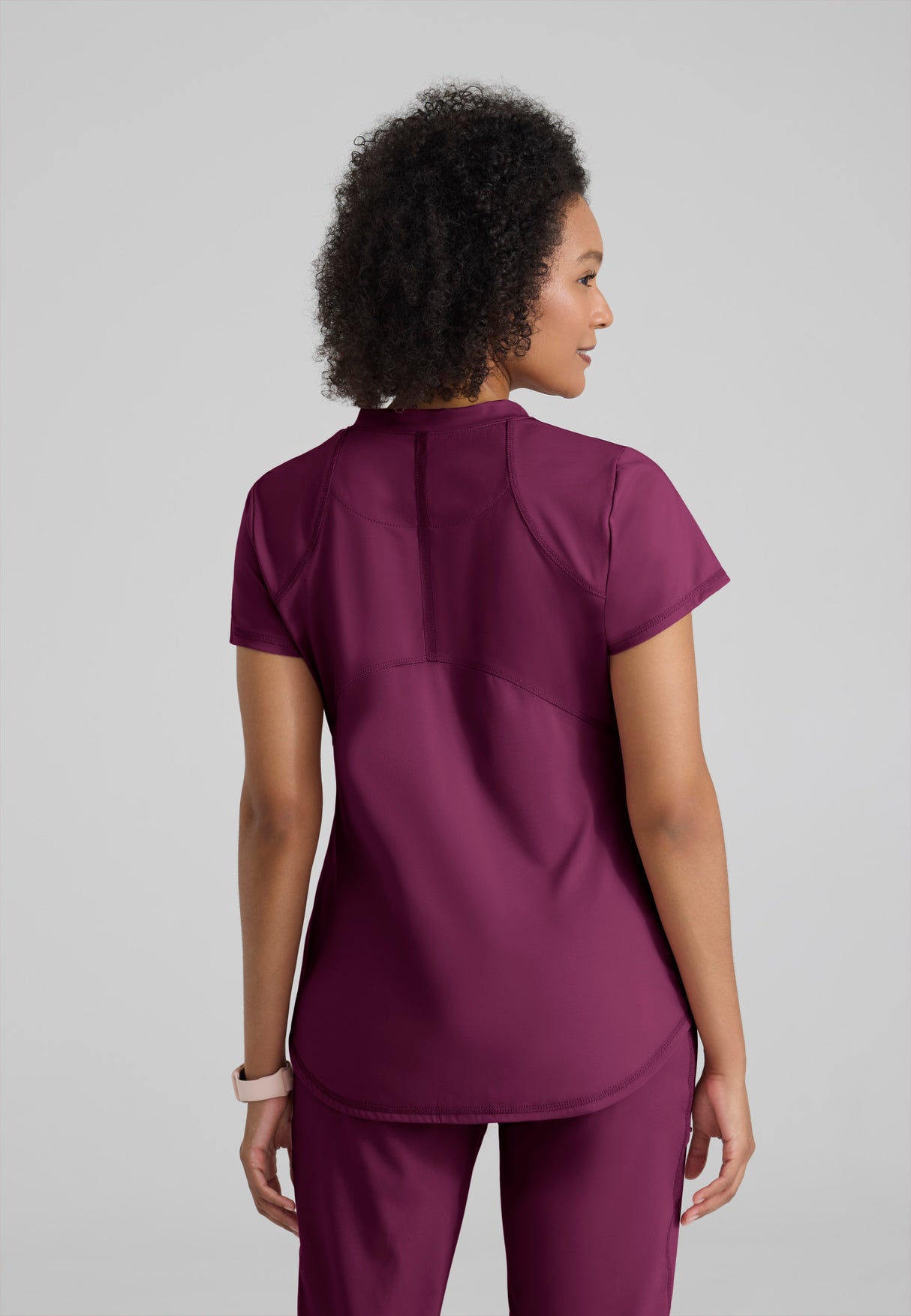 Grey's Anatomy™ Knit Stretch Women's Define 2-Pocket Knit Top