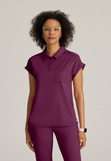 Women's Renew Collared Knit Top