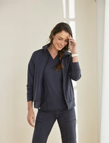 Grey's Anatomy™ Knit Stretch Women's Ease Warm-Up Jacket