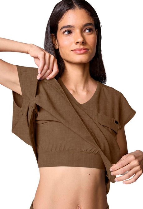 Healing Hands® Quest™ Women's Built-in Bra Dolman Top
