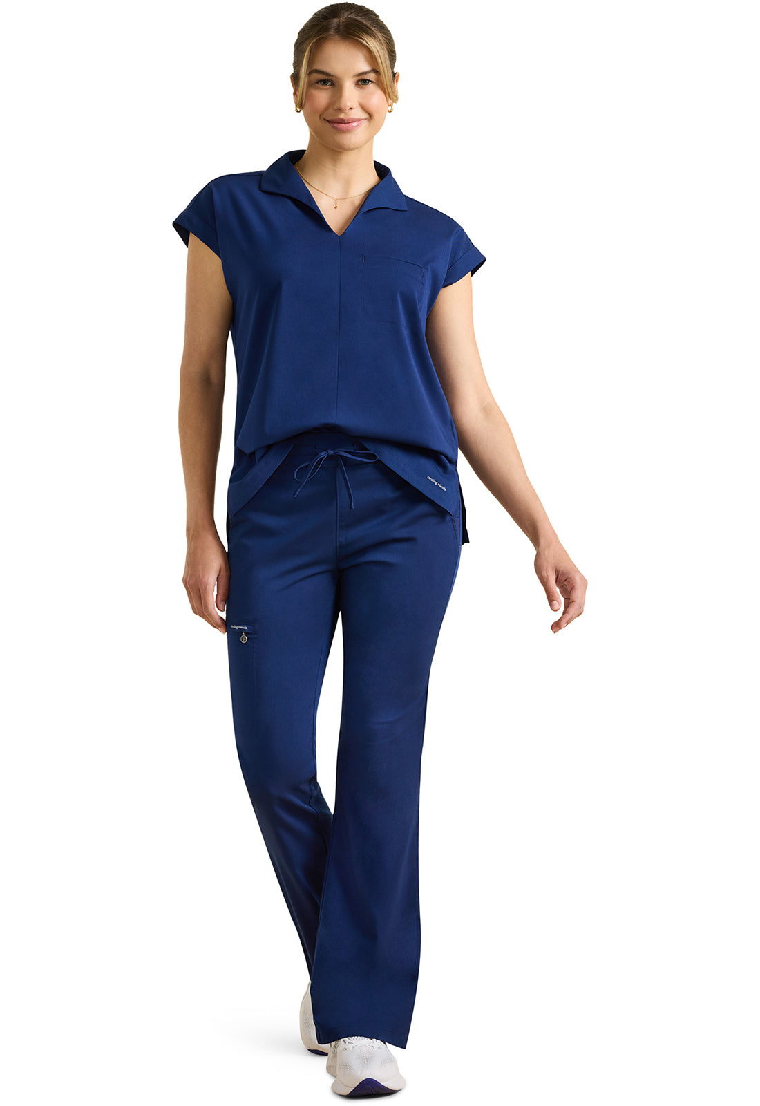 Healing Hands Purple Label Women's 6-Pocket Tessa Mid Rise