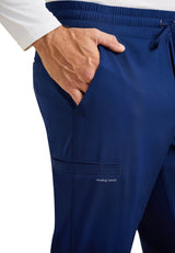 Healing Hands HH Works Men's Rafael Mid Rise Zip Fly 6-Pocket Jogger Pant