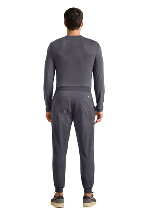 HH Works Men's Rafael Mid Rise Zip Fly 6-Pocket Jogger Pant