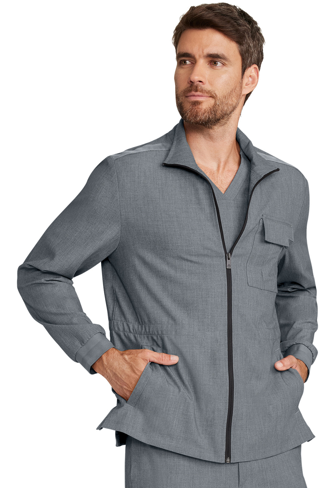 Healing Hands® Quest™ Men's Zip Front Utility Jacket