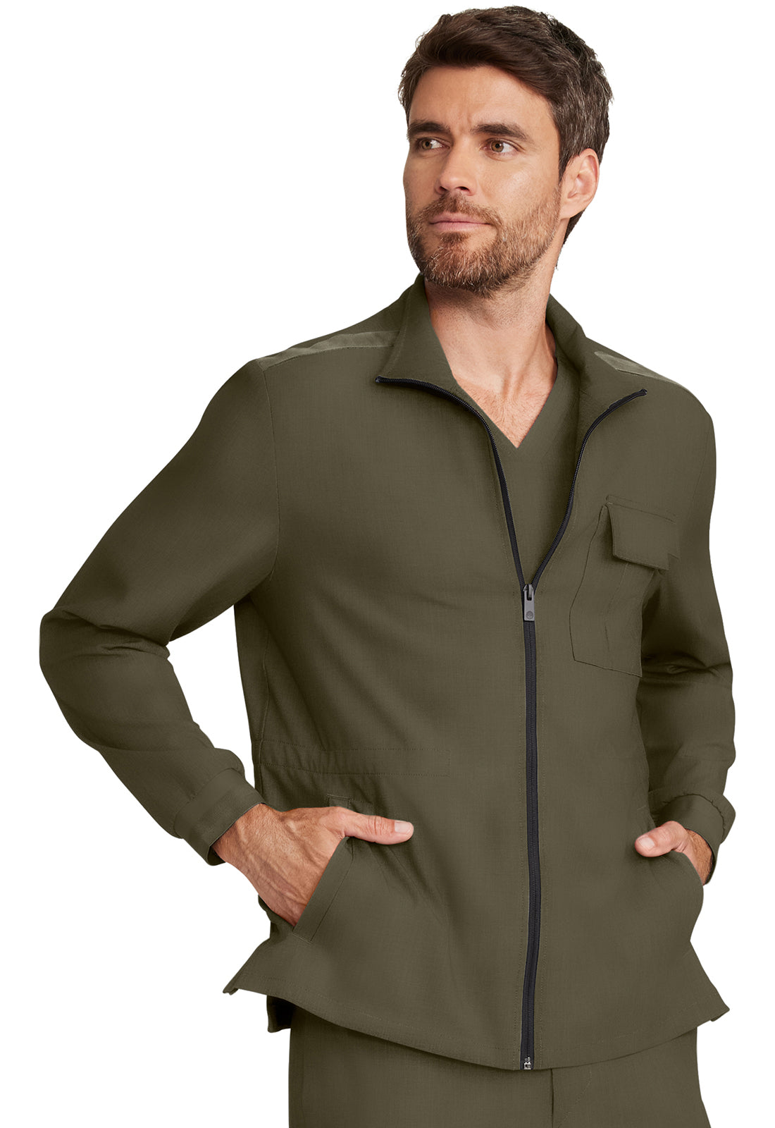 Healing Hands® Quest™ Men's Zip Front Utility Jacket