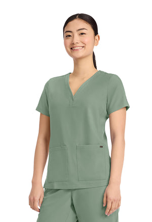 Healing Hands® Quest™ Women's 3-Pocket Y-Neck Top