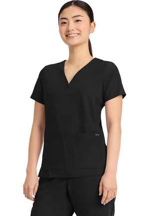 Healing Hands® Quest™ Women's 3-Pocket Y-Neck Top