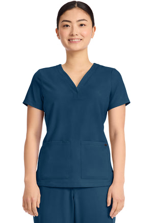 Healing Hands® Quest™ Women's 3-Pocket Y-Neck Top