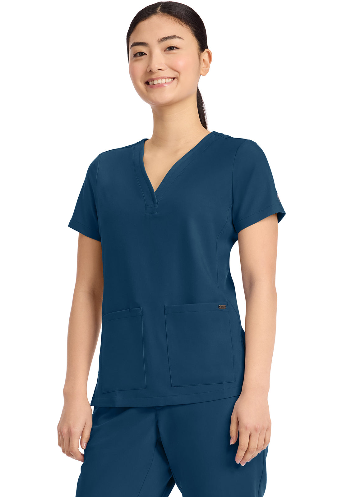Healing Hands® Quest™ Women's 3-Pocket Y-Neck Top