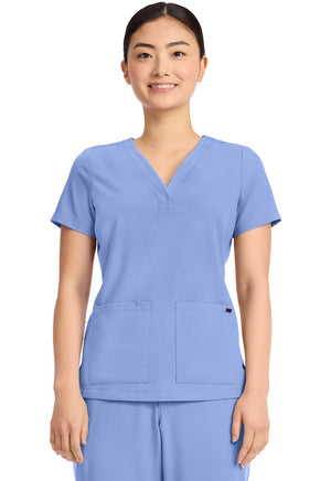 Healing Hands® Quest™ Women's 3-Pocket Y-Neck Top