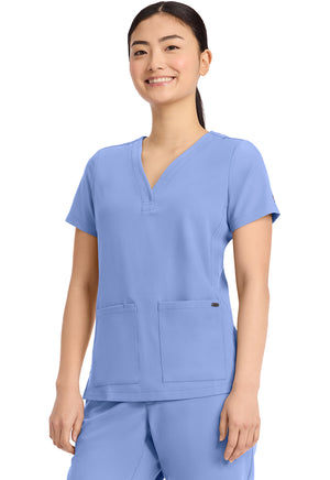 Healing Hands® Quest™ Women's 3-Pocket Y-Neck Top