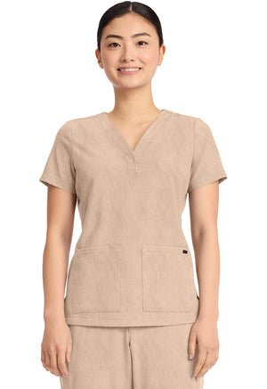 Healing Hands® Quest™ Women's 3-Pocket Y-Neck Top