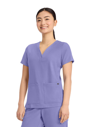 Healing Hands® Quest™ Women's 3-Pocket Y-Neck Top