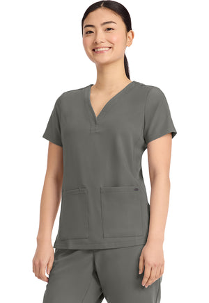 Healing Hands® Quest™ Women's 3-Pocket Y-Neck Top