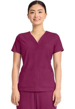 Healing Hands® Quest™ Women's 3-Pocket Y-Neck Top