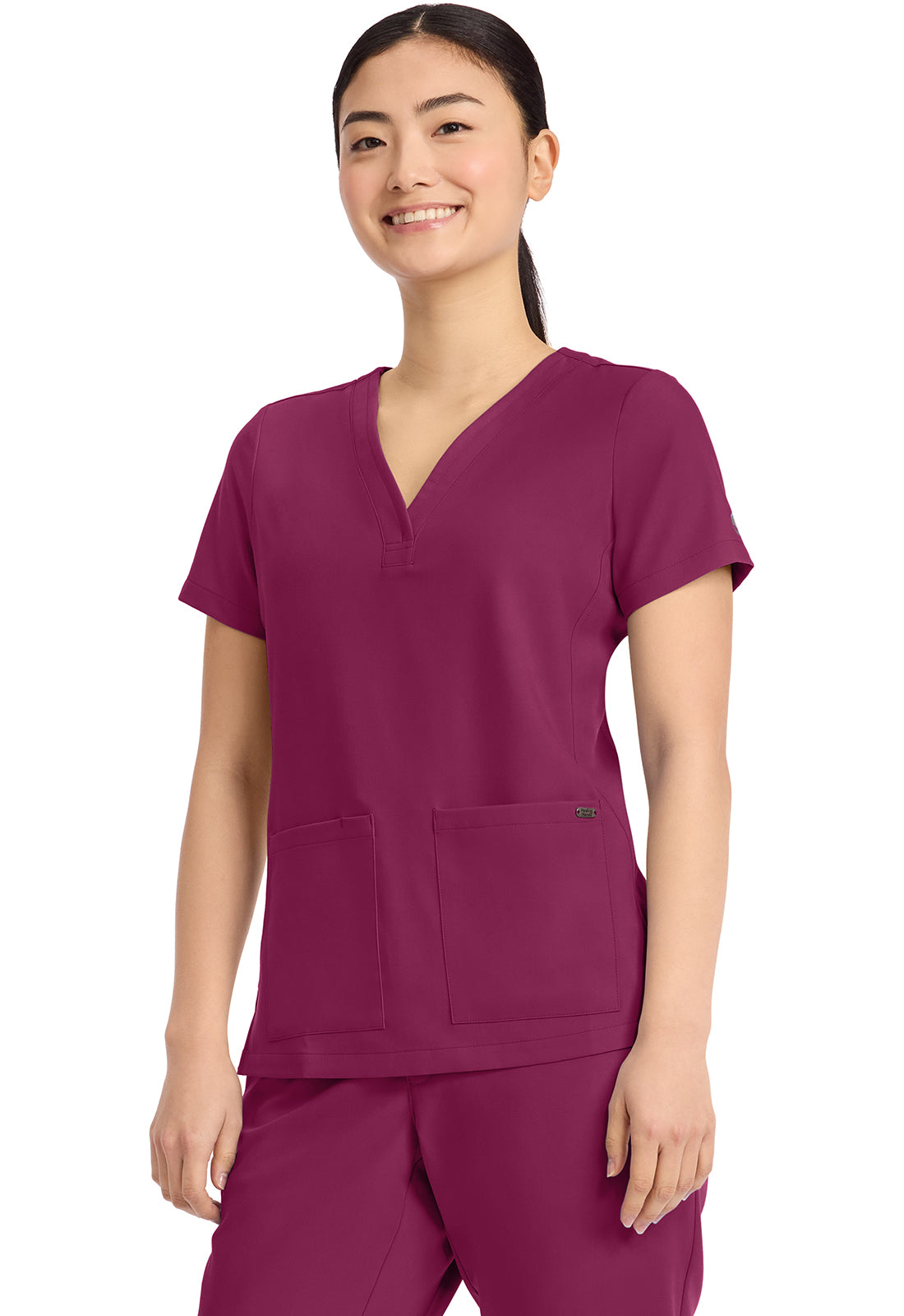 Healing Hands® Quest™ Women's 3-Pocket Y-Neck Top