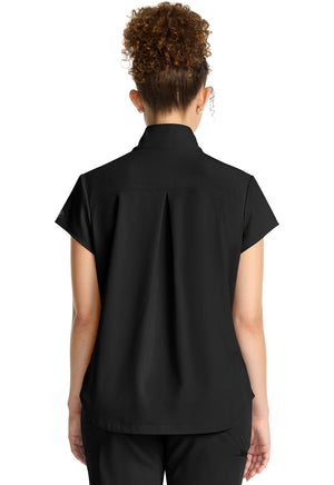 Healing Hands® Quest™ Women's Partial Zip Stand Collar Top