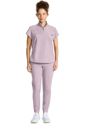 Healing Hands® Quest™ Women's Partial Zip Stand Collar Top