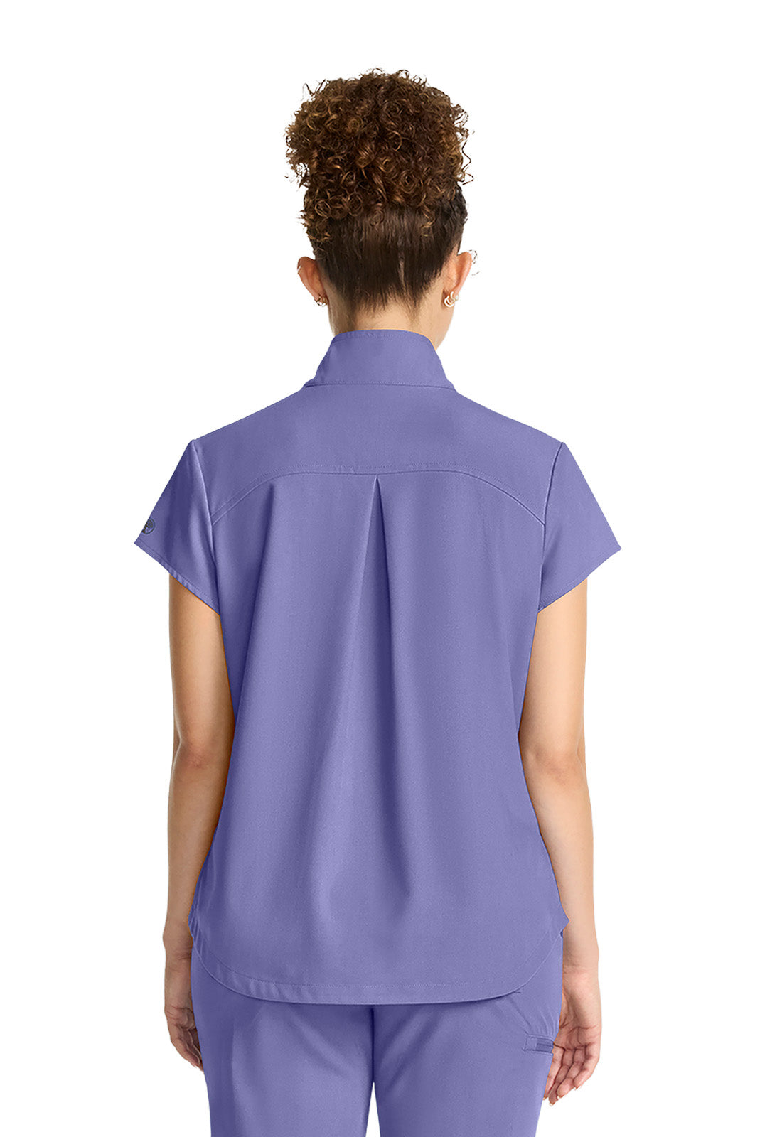 Healing Hands® Quest™ Women's Partial Zip Stand Collar Top