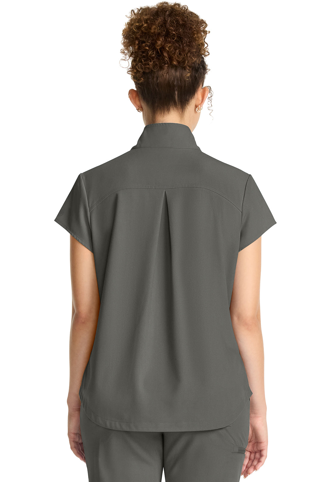 Healing Hands® Quest™ Women's Partial Zip Stand Collar Top