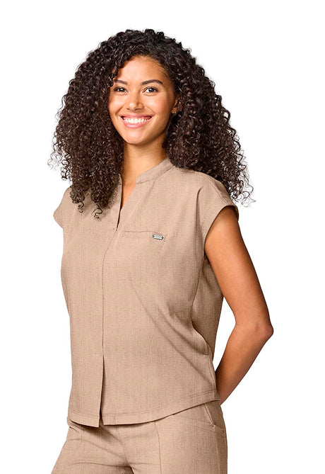 Healing Hands® Quest™ Women's Mandarin Collar Top