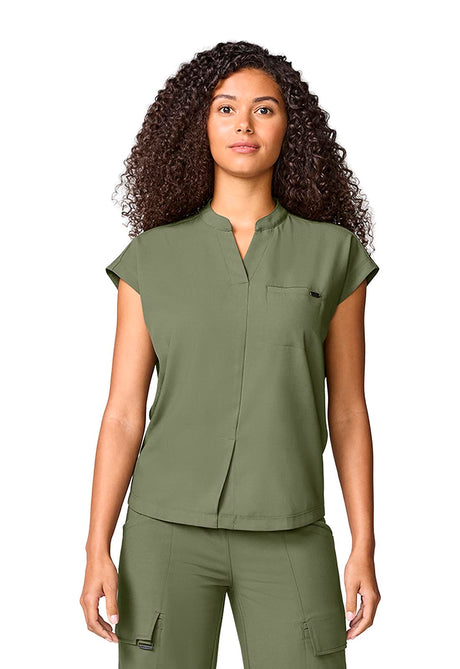 Healing Hands® Quest™ Women's Mandarin Collar Top