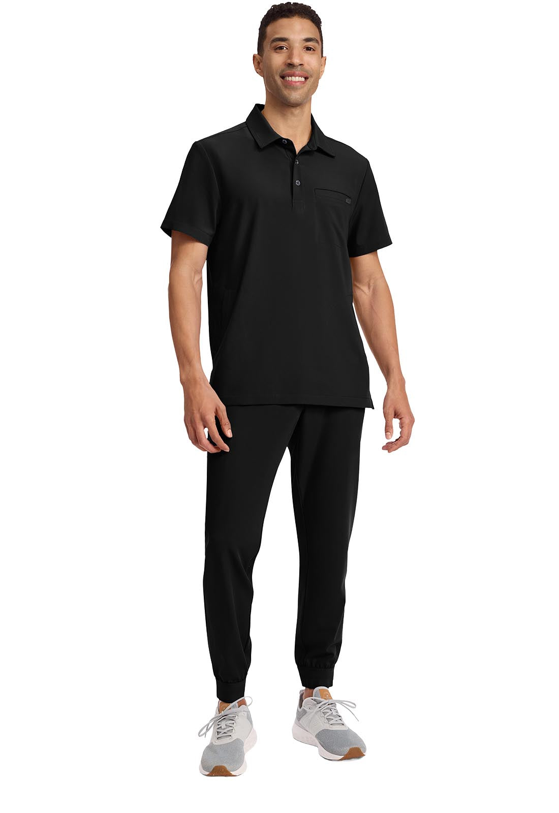 Healing Hands® Quest™ Men's 3-Pocket Polo Collar Top