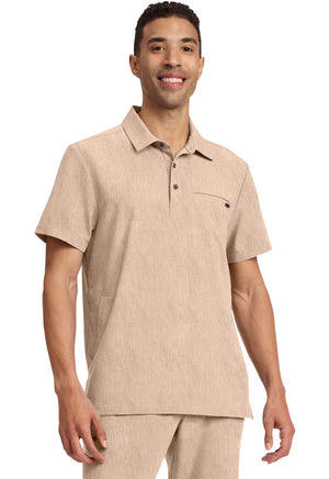 Healing Hands® Quest™ Men's 3-Pocket Polo Collar Top