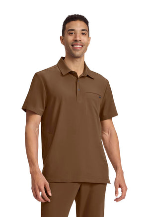 Healing Hands® Quest™ Men's 3-Pocket Polo Collar Top