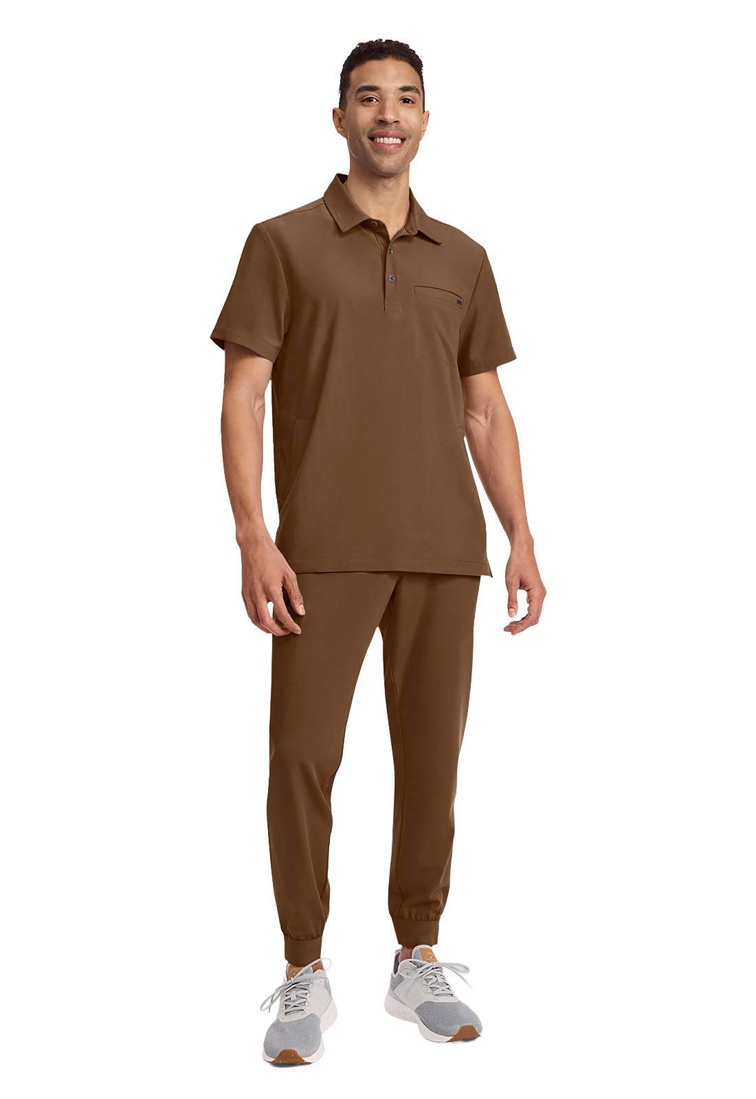 Healing Hands® Quest™ Men's 3-Pocket Polo Collar Top