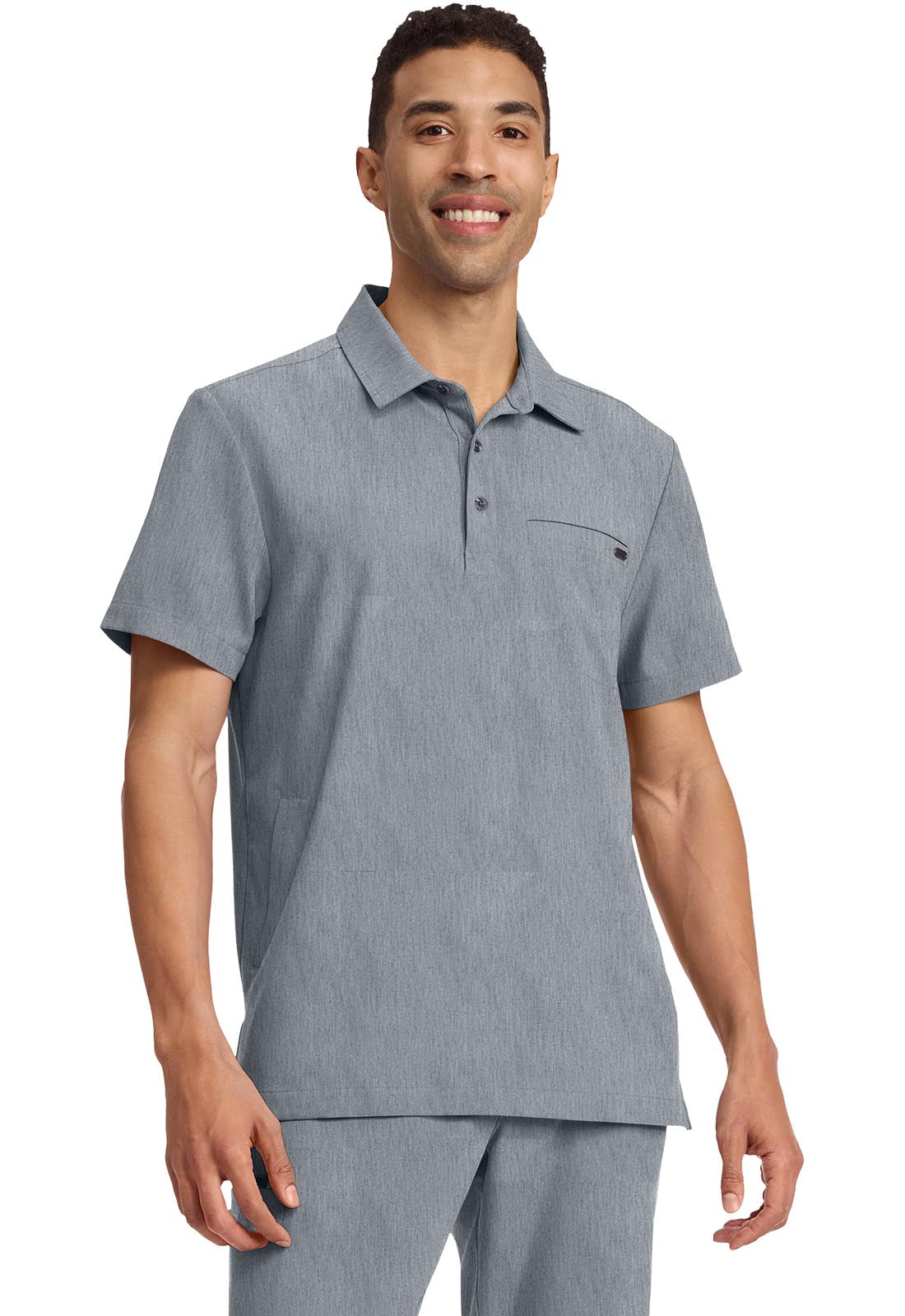 Healing Hands® Quest™ Men's 3-Pocket Polo Collar Top