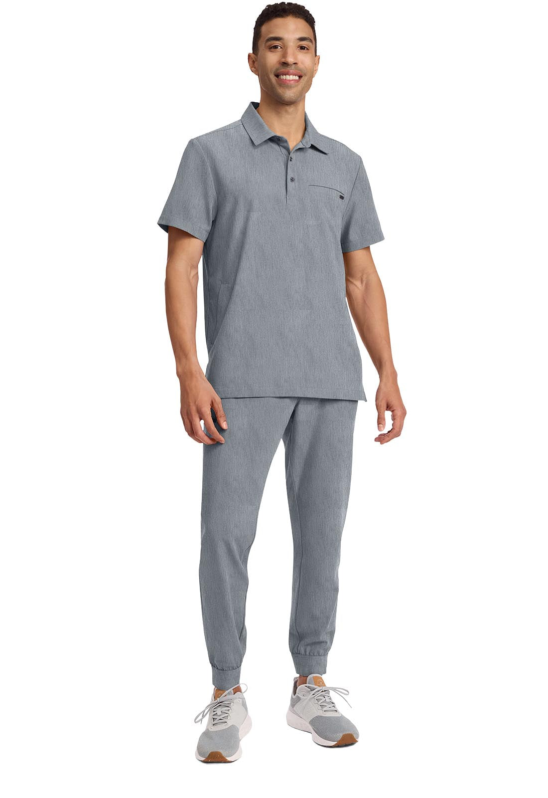 Healing Hands® Quest™ Men's 3-Pocket Polo Collar Top