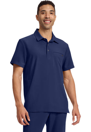 Healing Hands® Quest™ Men's 3-Pocket Polo Collar Top