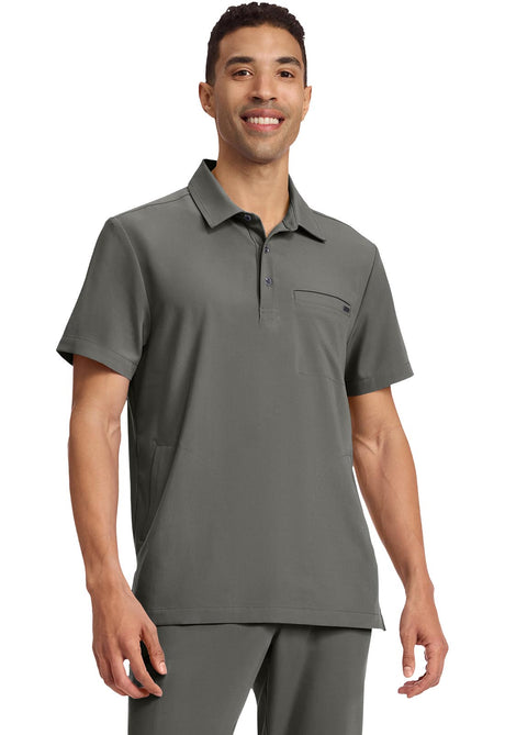 Healing Hands® Quest™ Men's 3-Pocket Polo Collar Top