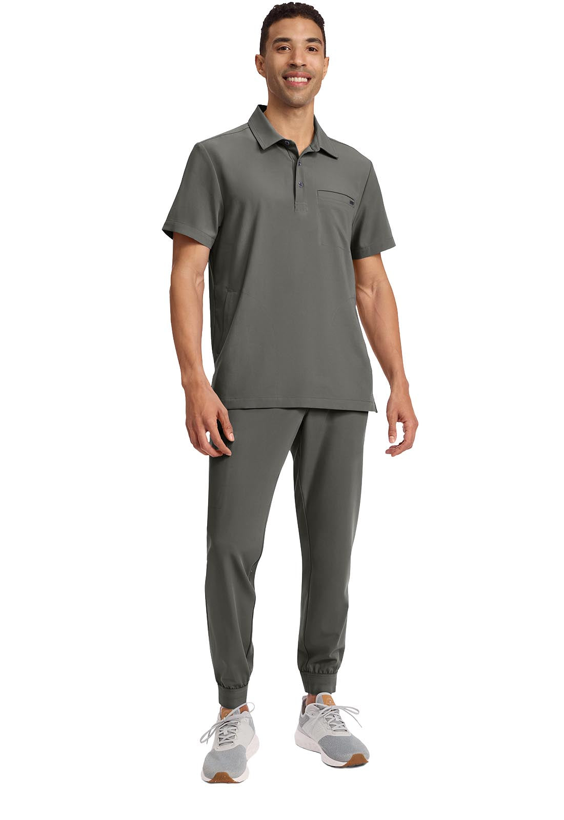 Healing Hands® Quest™ Men's 3-Pocket Polo Collar Top