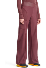 Infinity by Cherokee KINETIC Women's Knit 5-Pocket Mid Rise Pull-on Trouser Pant