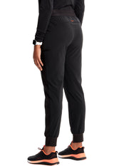 Infinity by Cherokee GNR8 Women's 1-Pocket Petite Mid Rise Jogger