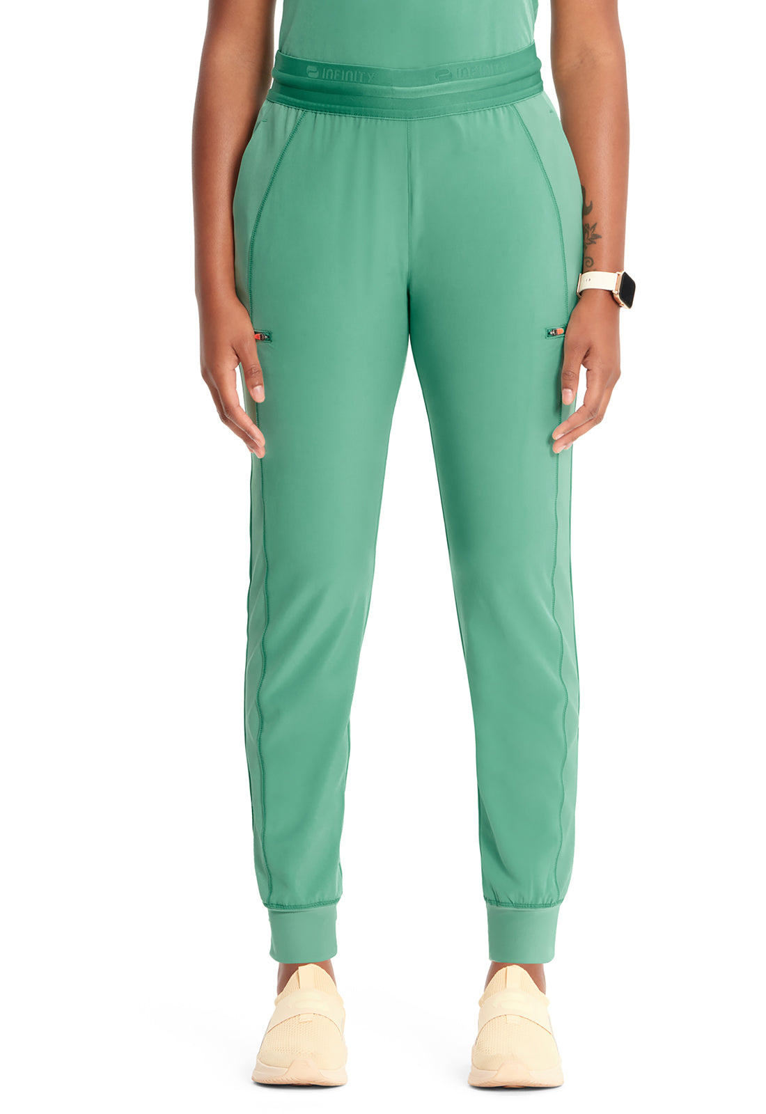 Infinity by Cherokee GNR8 Women's 1-Pocket Mid Rise Jogger