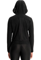 INFINITY KINETIC Women's Mesh Zip Front Crop Jacket