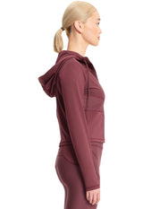 INFINITY KINETIC Women's Mesh Zip Front Crop Jacket