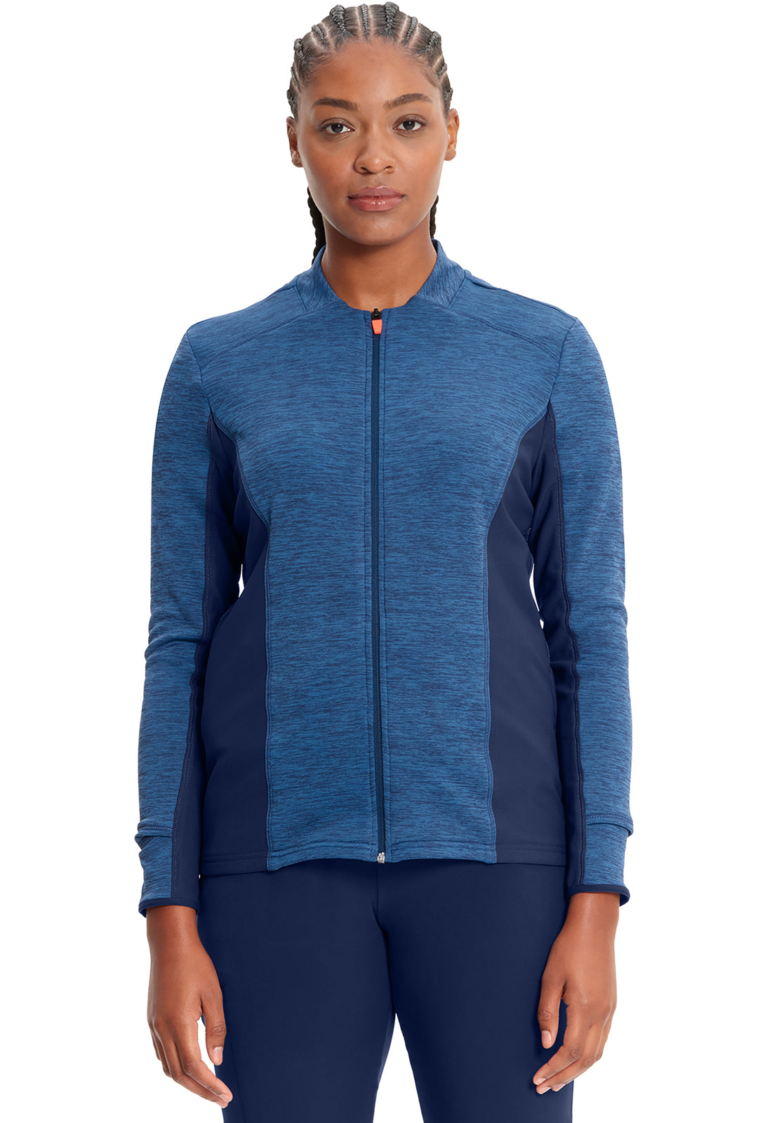 Infinity by Cherokee LIFESTYLE Women's 4-Pocket Athletic Zip Front Jacket