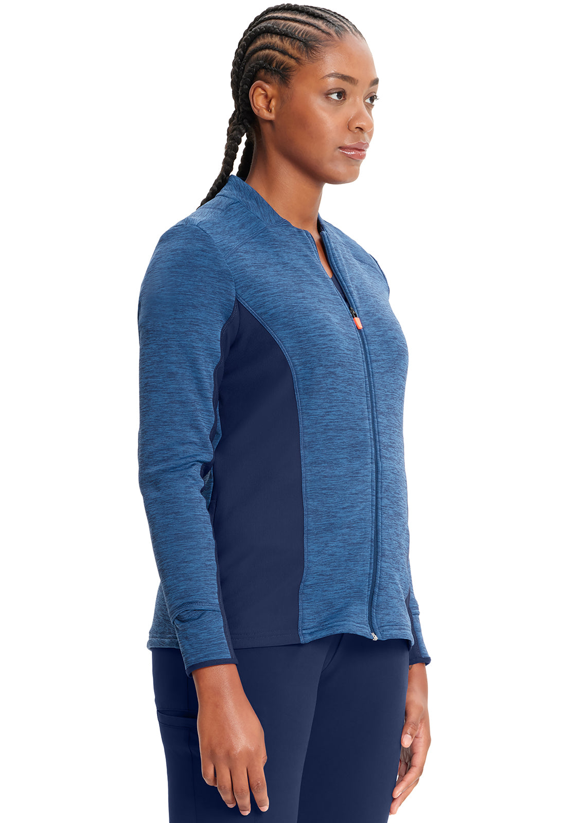 Infinity by Cherokee LIFESTYLE Women's 4-Pocket Athletic Zip Front Jacket