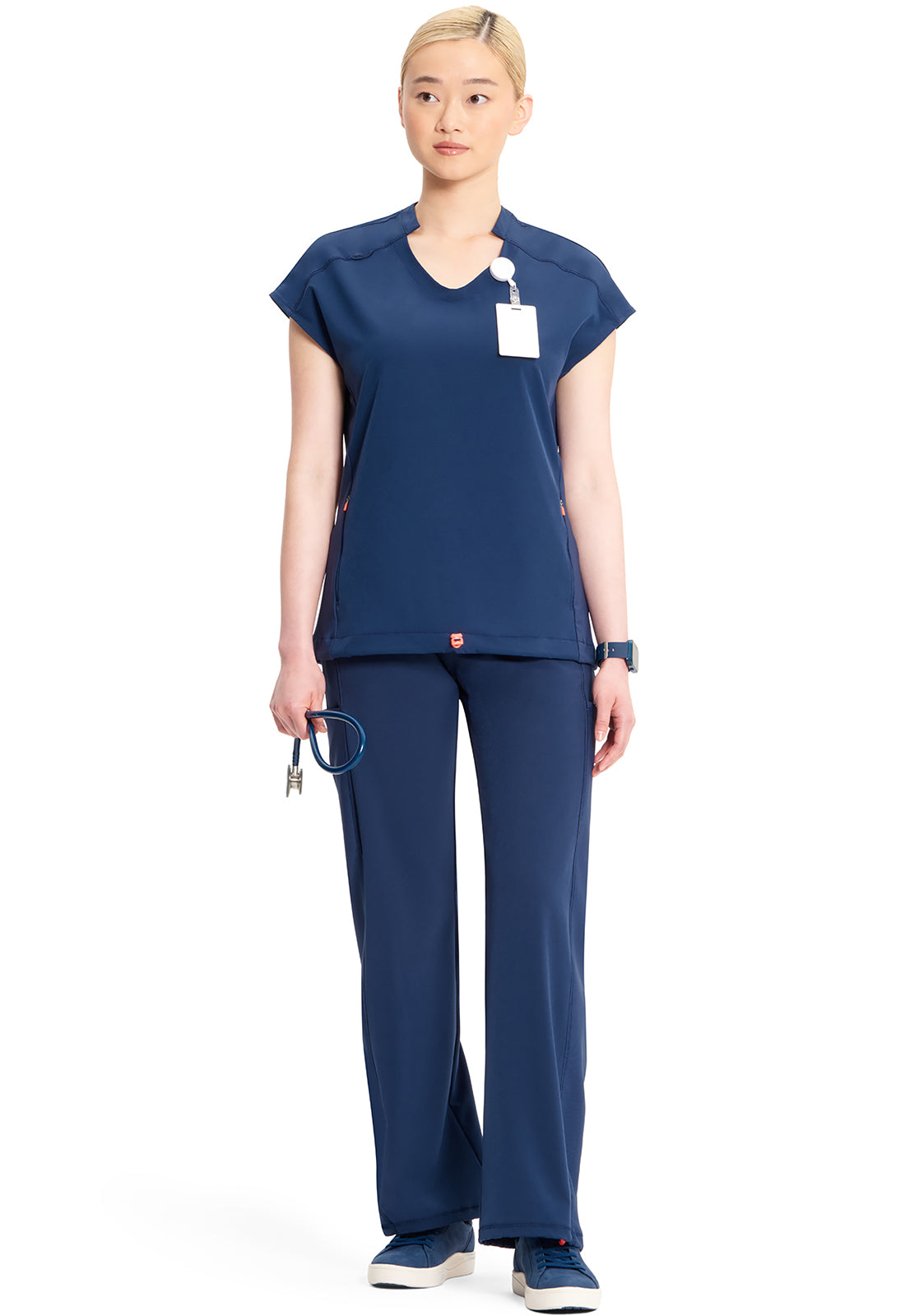 Infinity GNR8 Women's Dolman Bungee Hem Scrub Top