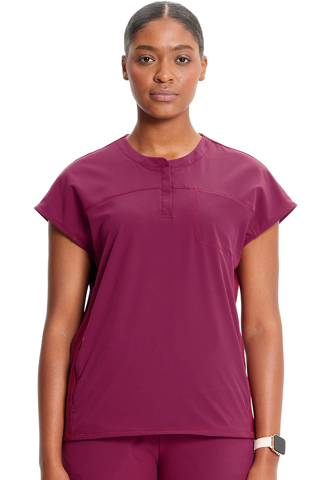 Infinity by Cherokee GNR8 Women's 3-Pocket Henley Top