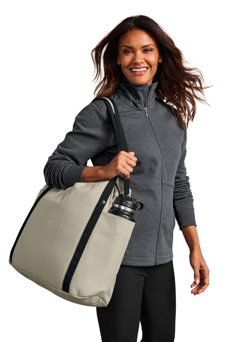 Port Authority® Matte Oxford Tote - Sahara