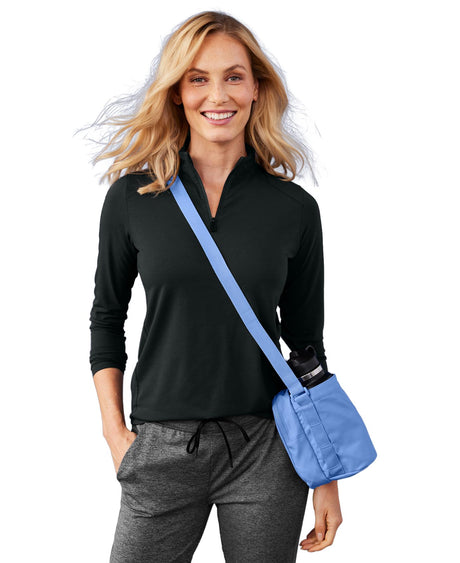 Port Authority® Matte Oxford Hydration Crossbody - Ultramarine Blue