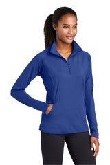 Sport-Tek® Women's Sport-Wick® Stretch 1/4-Zip Pullover