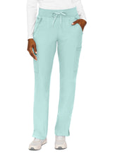 Med Couture Insight Women's Mid-Rise 4-Pocket Zipper Pant