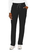 Med Couture Insight Women's Mid-Rise 4-Pocket Zipper Pant