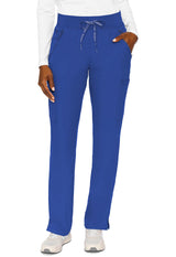 Med Couture Insight Women's Mid-Rise 4-Pocket Zipper Pant